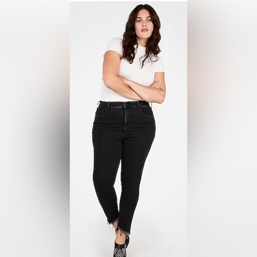Express High Rise Black Women's Jeans